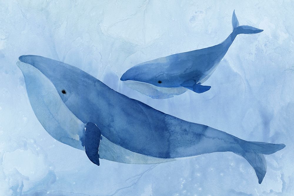 Blue Spirits II art print by Isabelle Z for $57.95 CAD