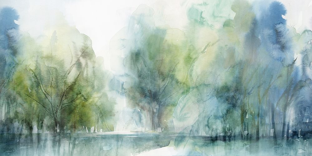 Blue Silence art print by Isabelle Z for $57.95 CAD