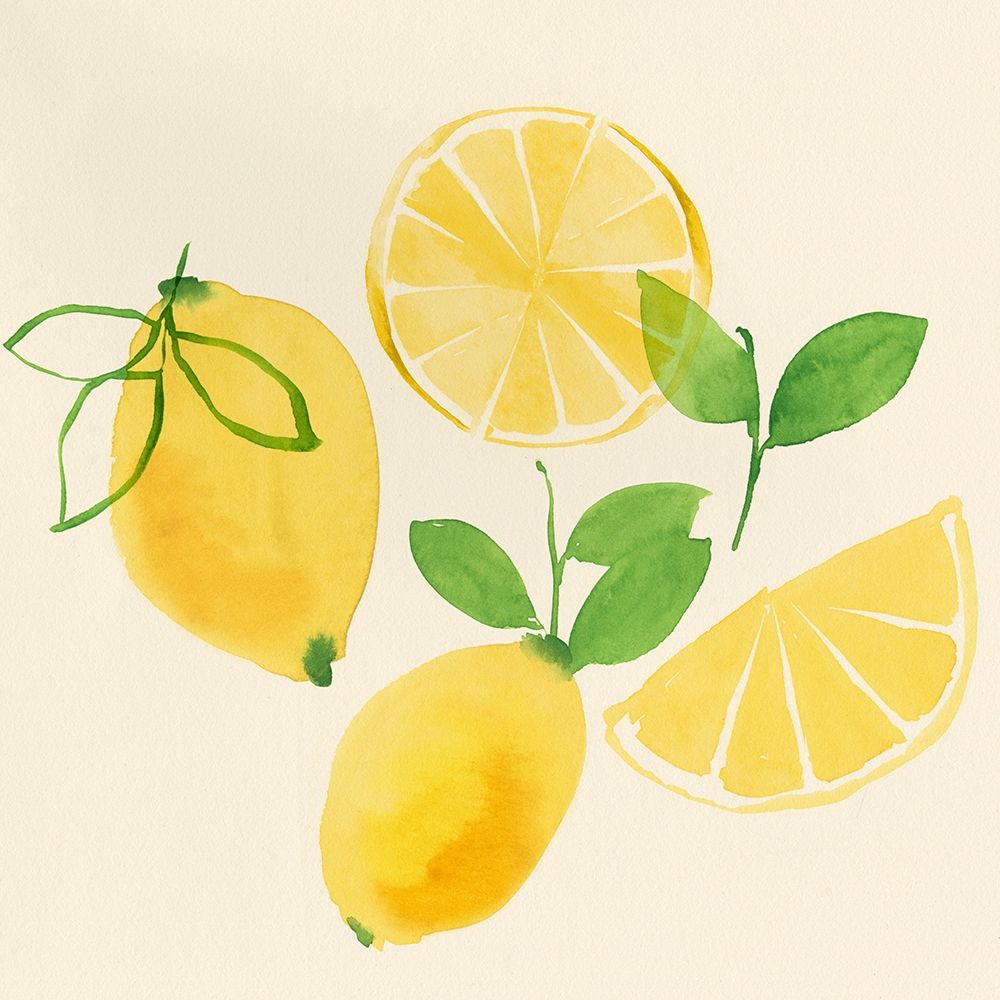 Juicy Fruits I art print by Isabelle Z for $57.95 CAD