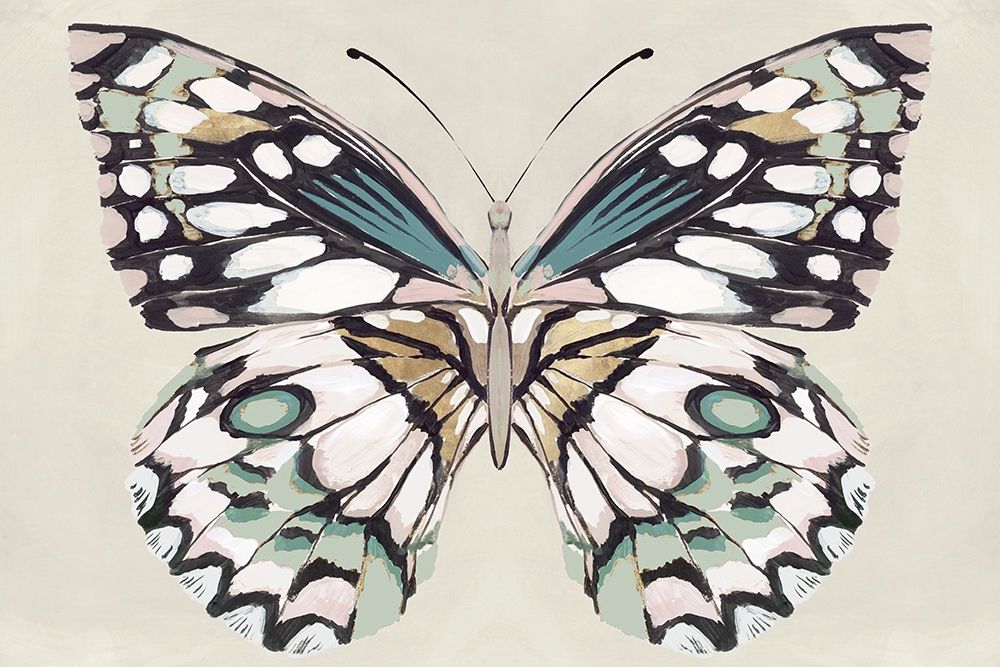 Butterflys Kiss I art print by Isabelle Z for $57.95 CAD