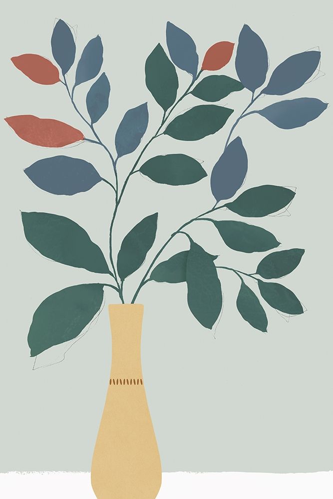 Summer Planter I art print by Isabelle Z for $57.95 CAD