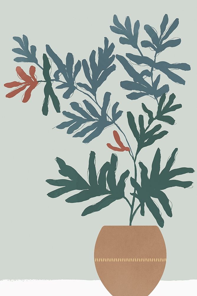 Summer Planter II art print by Isabelle Z for $57.95 CAD