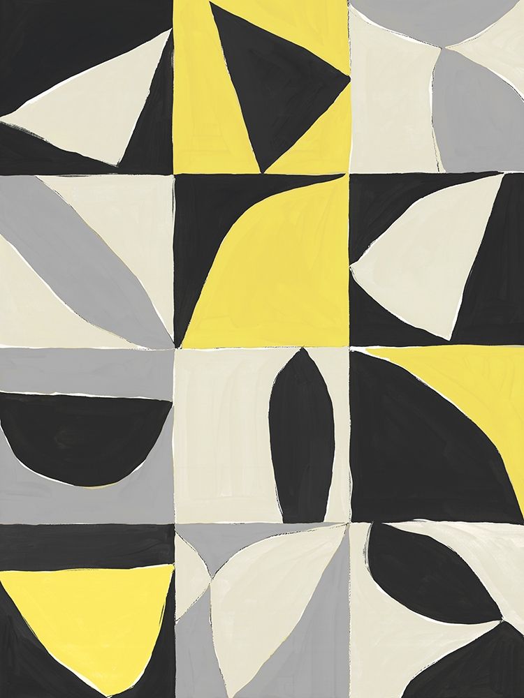 Yellow Mayan I art print by Isabelle Z for $57.95 CAD