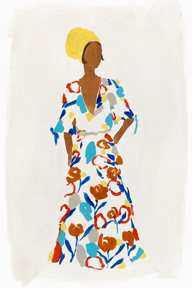 Floral Fashion II art print by Isabelle Z for $57.95 CAD