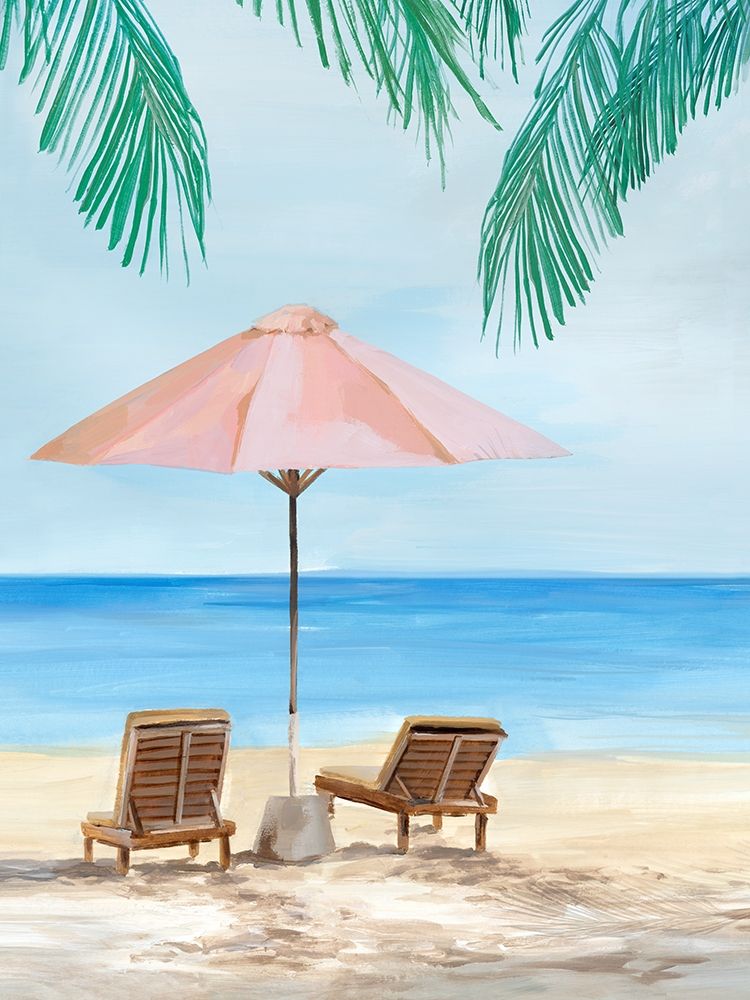 Sunny Beach Days art print by Isabelle Z for $57.95 CAD