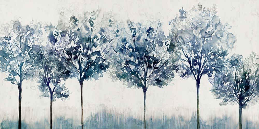 Indigo Forest Light art print by Isabelle Z for $57.95 CAD