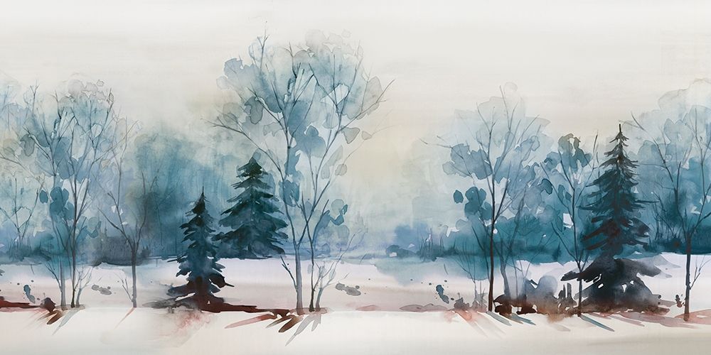 Dusty Blue I art print by Isabelle Z for $57.95 CAD