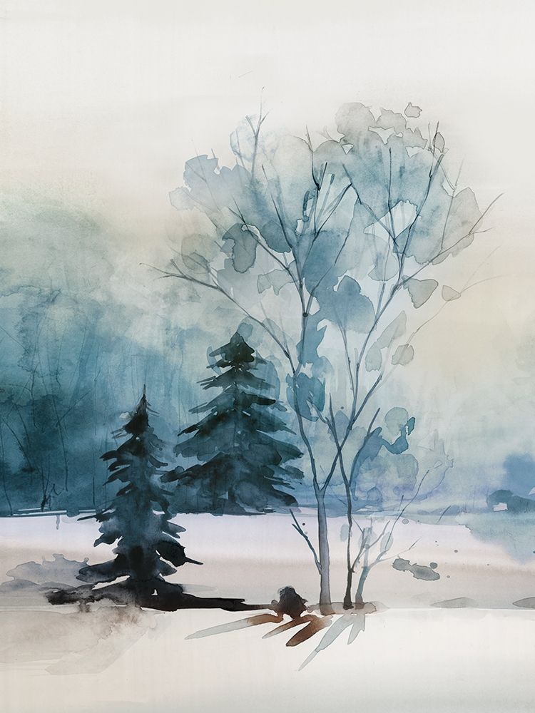 Dusty Blue II art print by Isabelle Z for $57.95 CAD