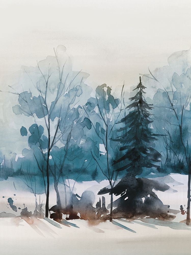 Dusty Blue III art print by Isabelle Z for $57.95 CAD