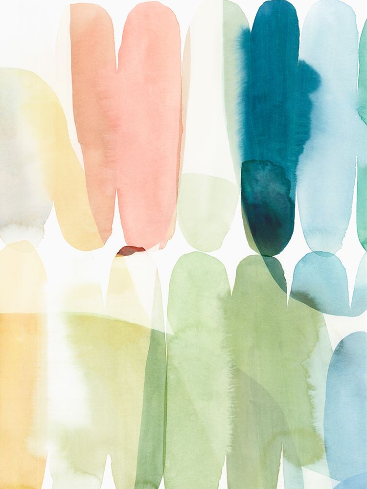 Rounded Overlay I art print by Isabelle Z for $57.95 CAD