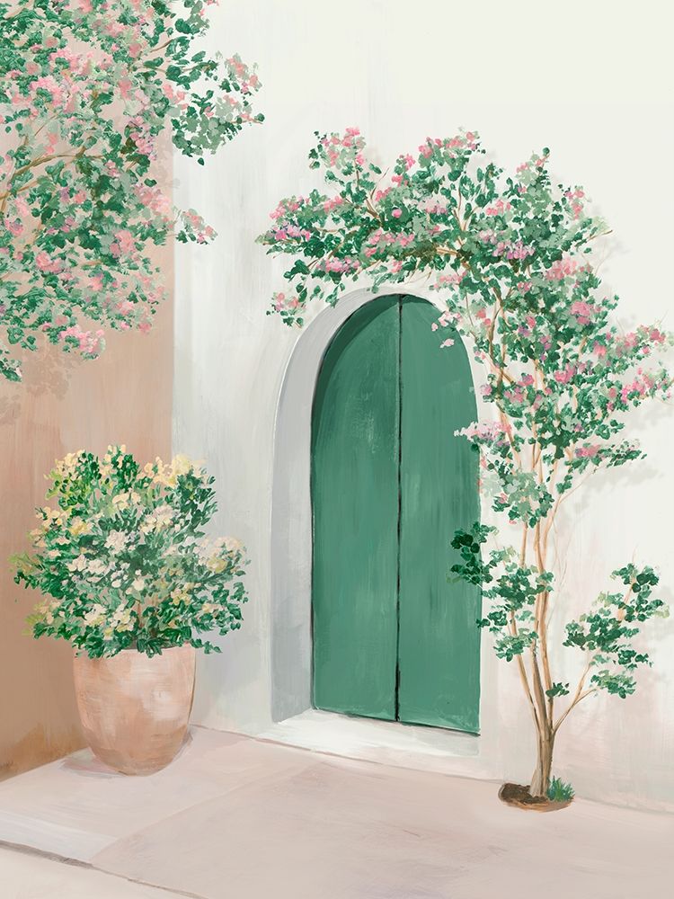 Flowers to Welcome you Home II art print by Isabelle Z for $57.95 CAD