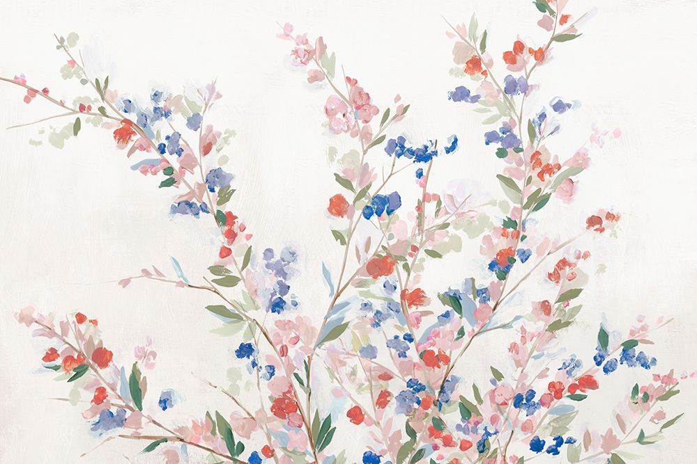 Starry Blossoms art print by Isabelle Z for $57.95 CAD