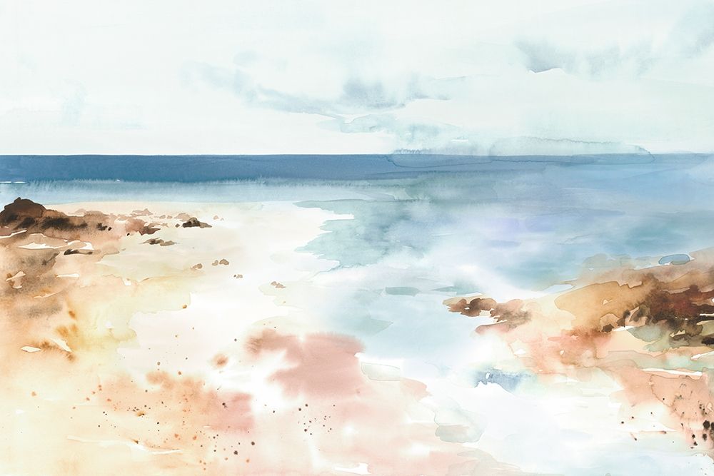 The Oceans Kiss art print by Isabelle Z for $57.95 CAD