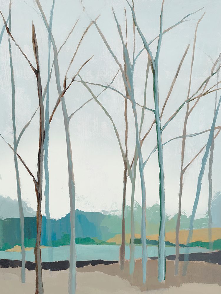 Winter Trees I art print by Isabelle Z for $57.95 CAD