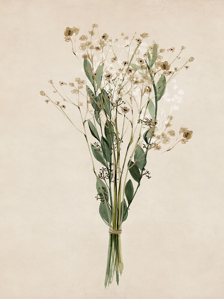 Vintage Dried Bunch I art print by Isabelle Z for $57.95 CAD