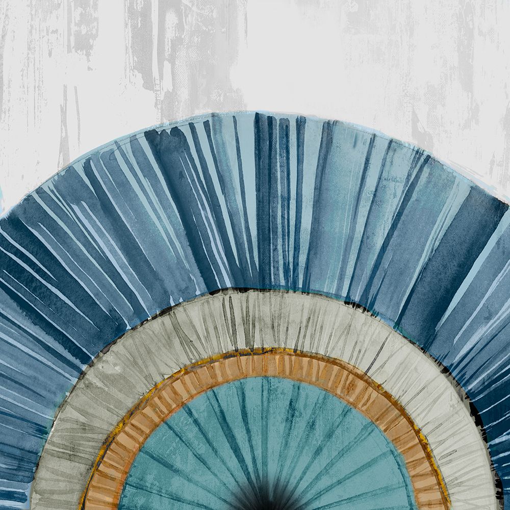 Arizona Fan I Blue Version art print by Isabelle Z for $57.95 CAD