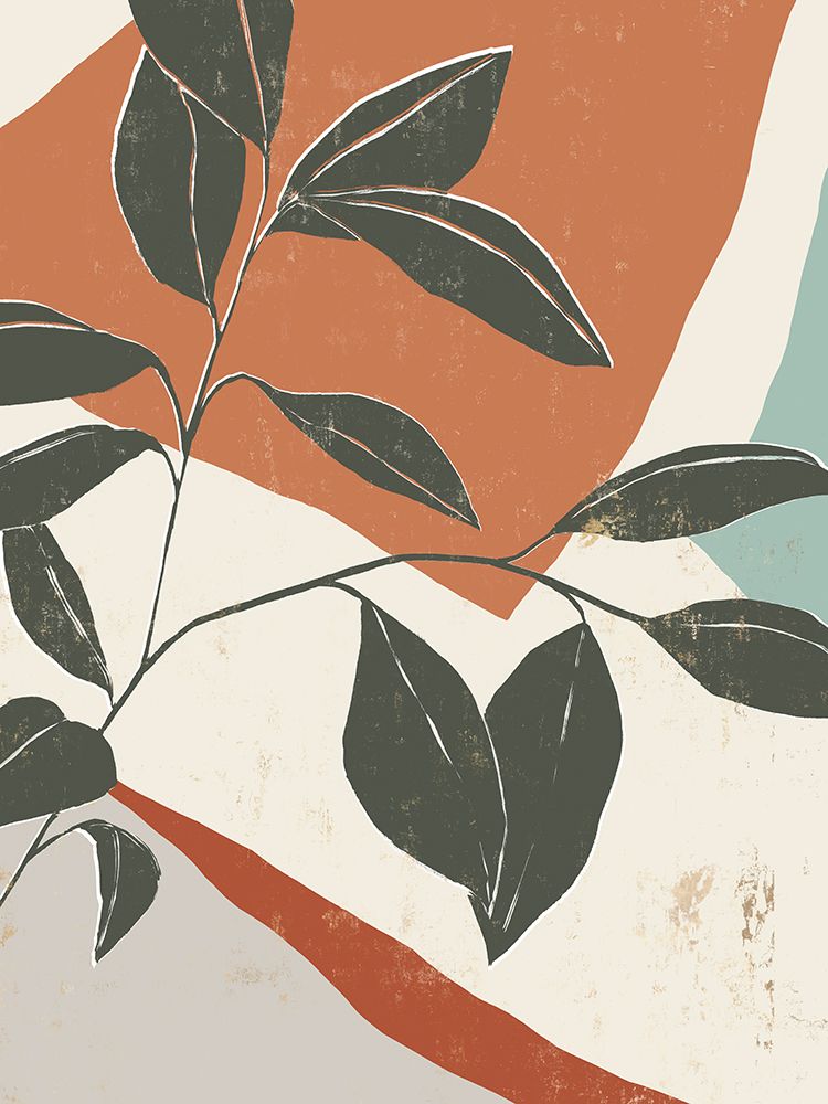 Cutout Leaves I art print by Isabelle Z for $57.95 CAD
