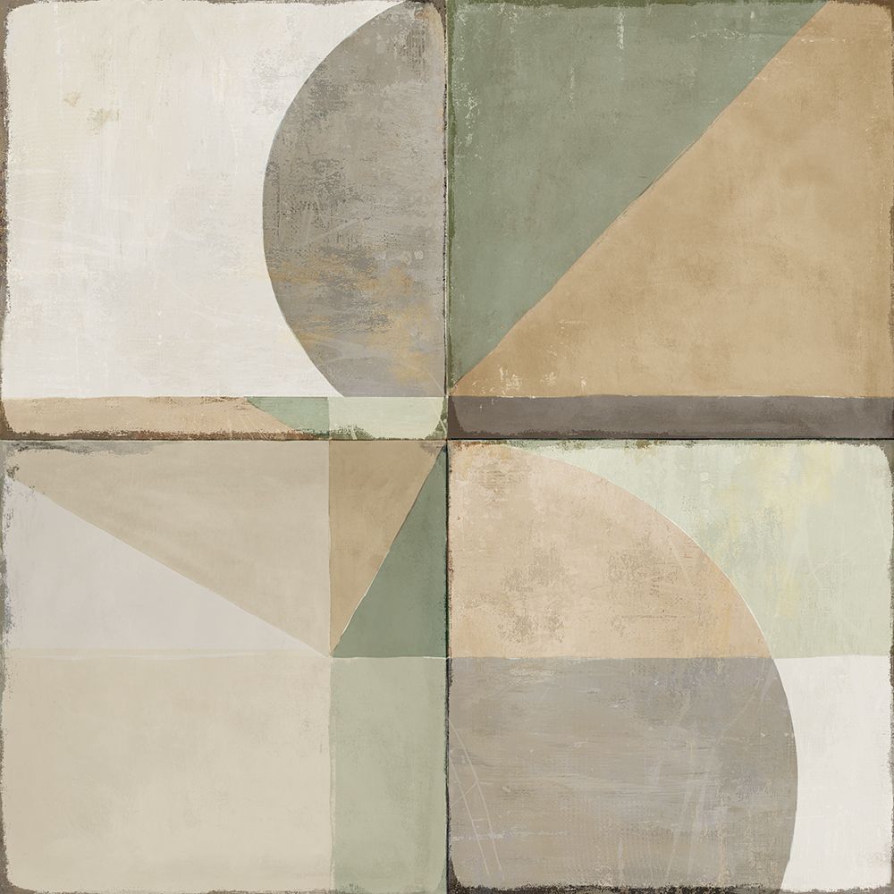 Green Tile II art print by Isabelle Z for $57.95 CAD