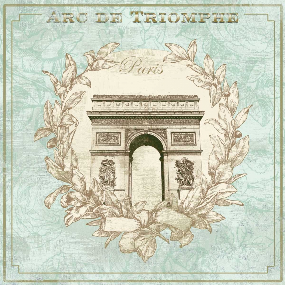 Arc de Triomphe art print by Davud Fischer for $57.95 CAD