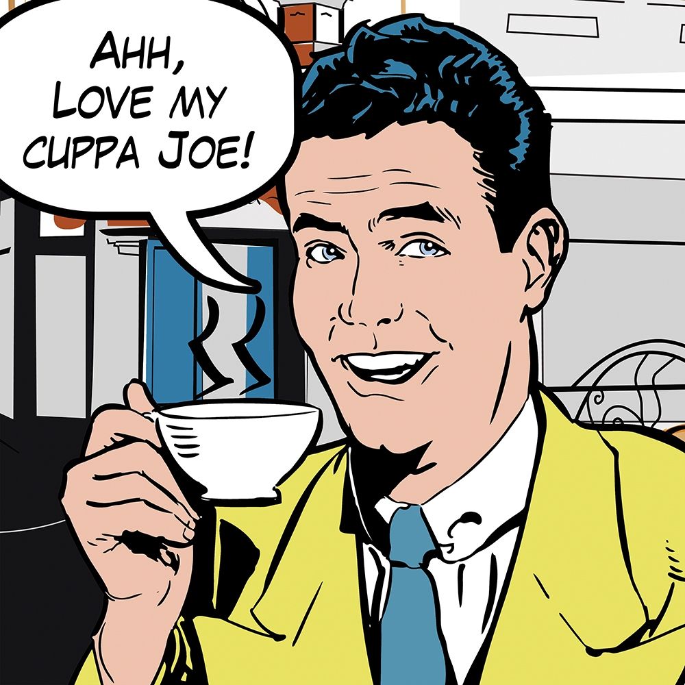 Java Comic II art print by David Fischer for $57.95 CAD