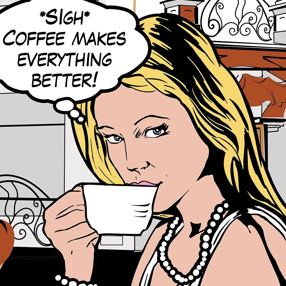 Java Comic III art print by David Fischer for $57.95 CAD