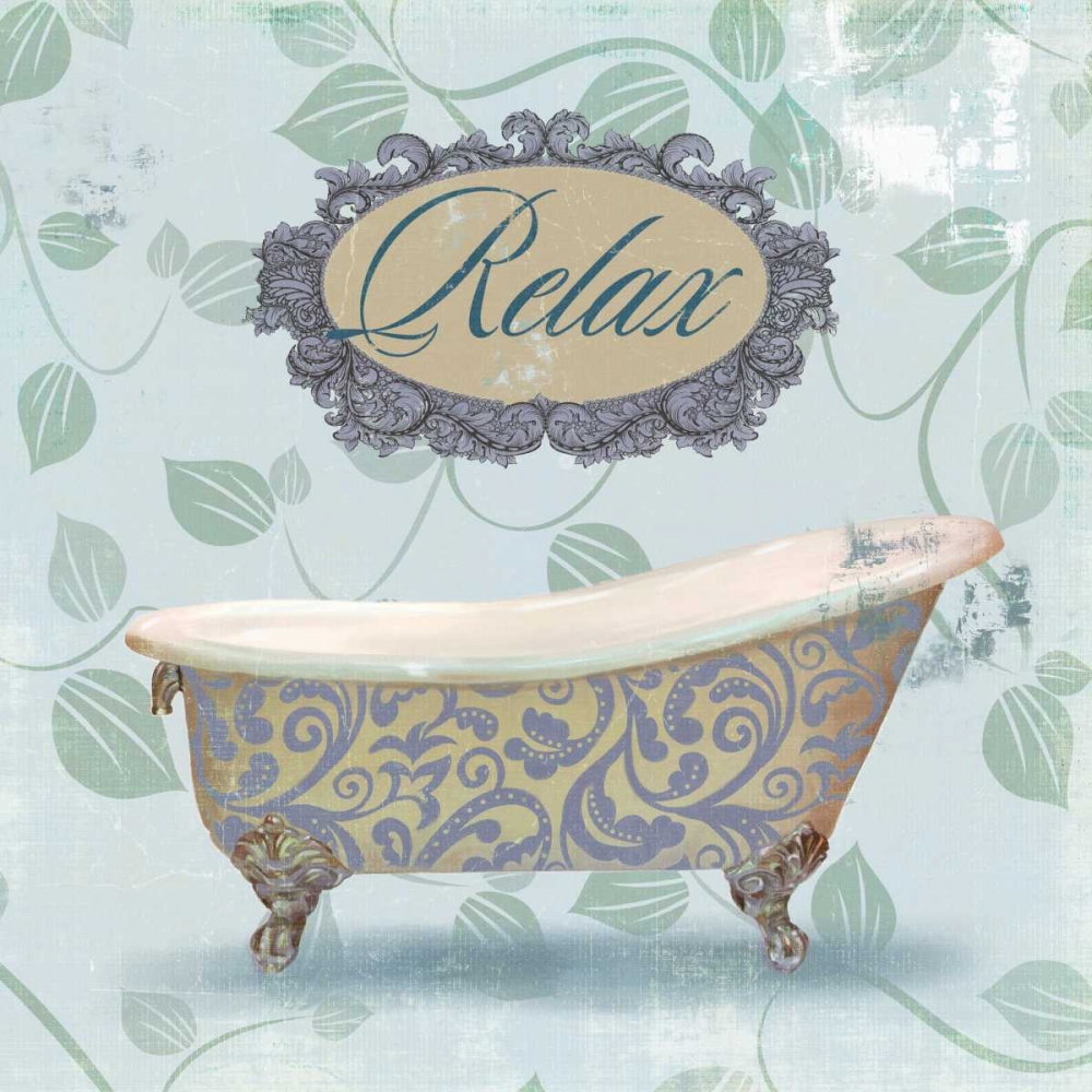 Relax Bath art print by Drako Fontaine for $57.95 CAD