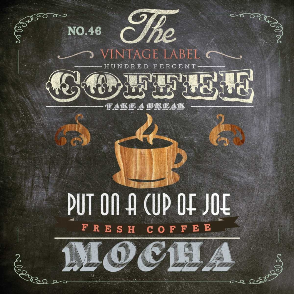 Coffee Board I art print by Drako Fontaine for $57.95 CAD