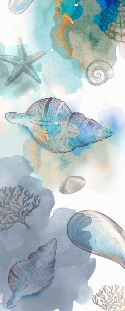 Shell Reflections II - Mini art print by Drako Fontaine for $57.95 CAD