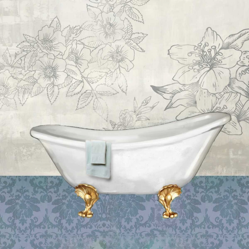 Garden Bath I - Mini art print by Drako Fontaine for $57.95 CAD
