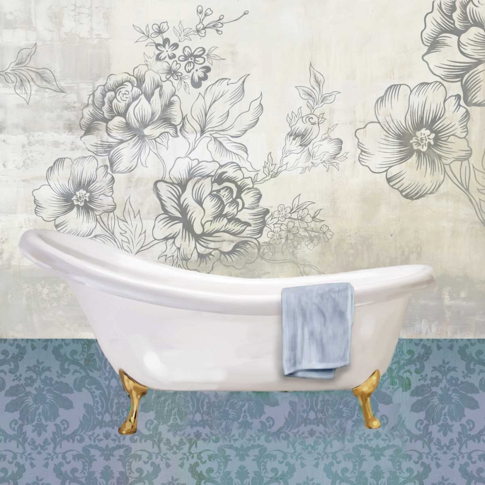 Garden Bath II - Mini art print by Drako Fontaine for $57.95 CAD