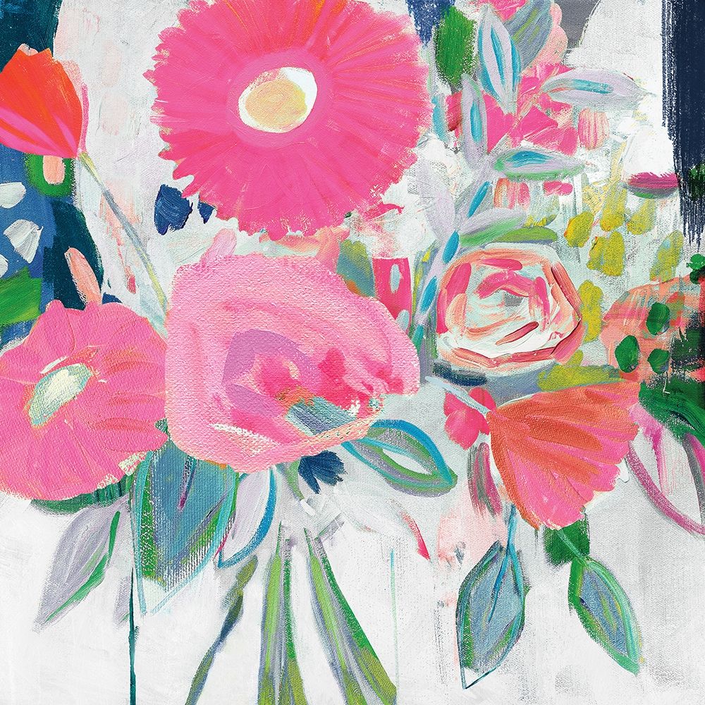 Fresh Florals I art print by Farida Zaman for $57.95 CAD