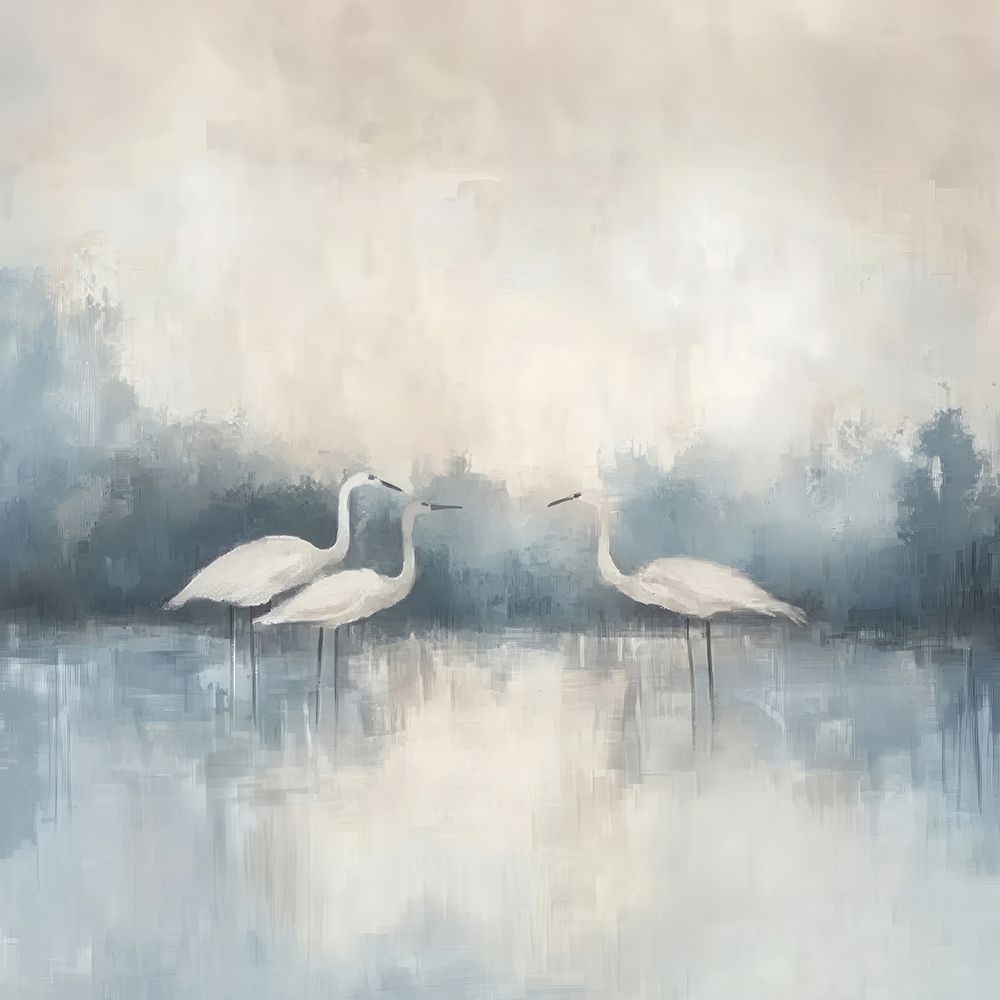 Still Waters, Soft Wings II art print by Mona Grace for $57.95 CAD