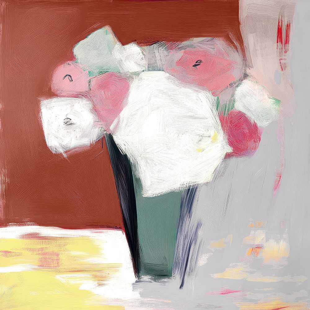 Red Radiance I art print by Mona Grace for $57.95 CAD