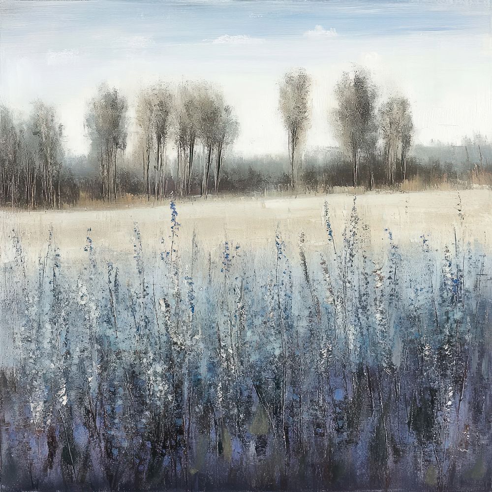 Echoes of Blue in Nature I art print by Mona Grace for $57.95 CAD