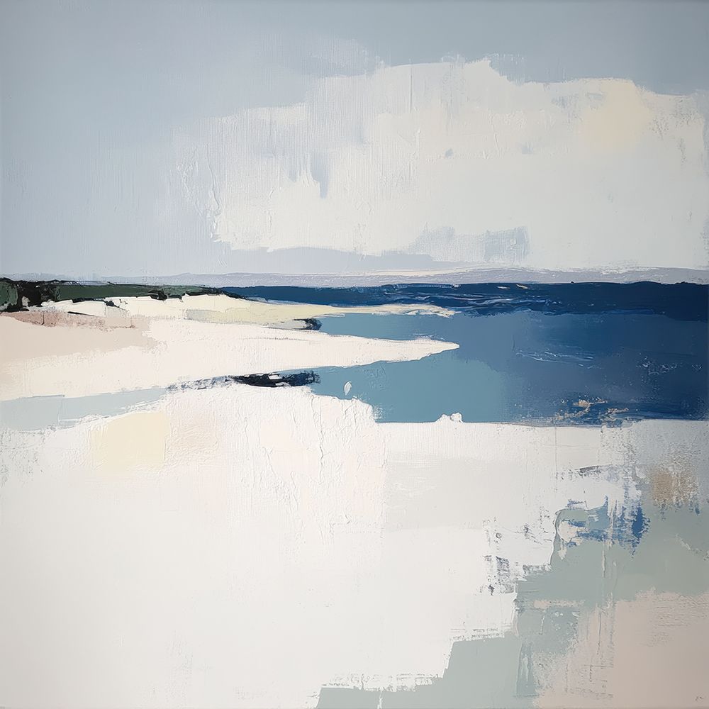 Bare Ocean I art print by Mona Grace for $57.95 CAD