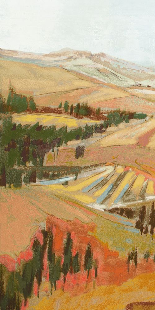 Tuscany Landscape I art print by Jennifer Gardner for $57.95 CAD