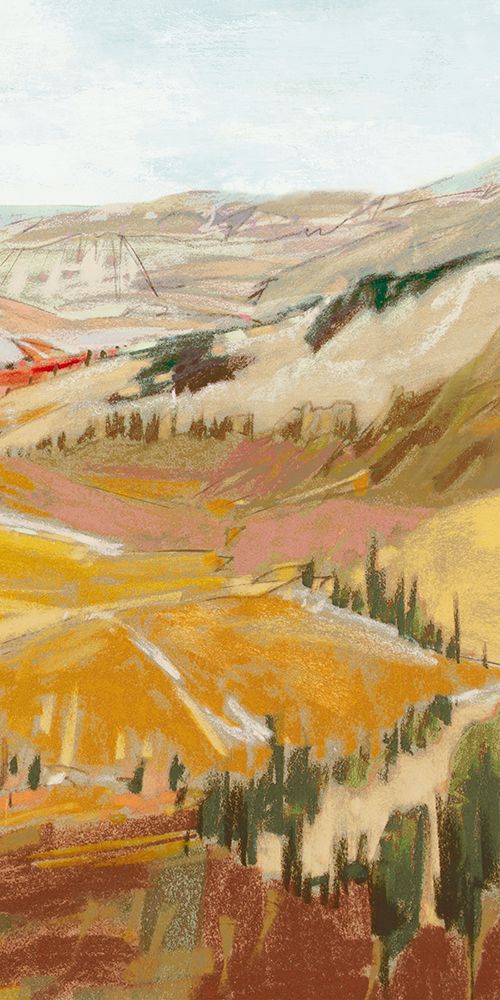 Tuscany Landscape II art print by Jennifer Gardner for $57.95 CAD