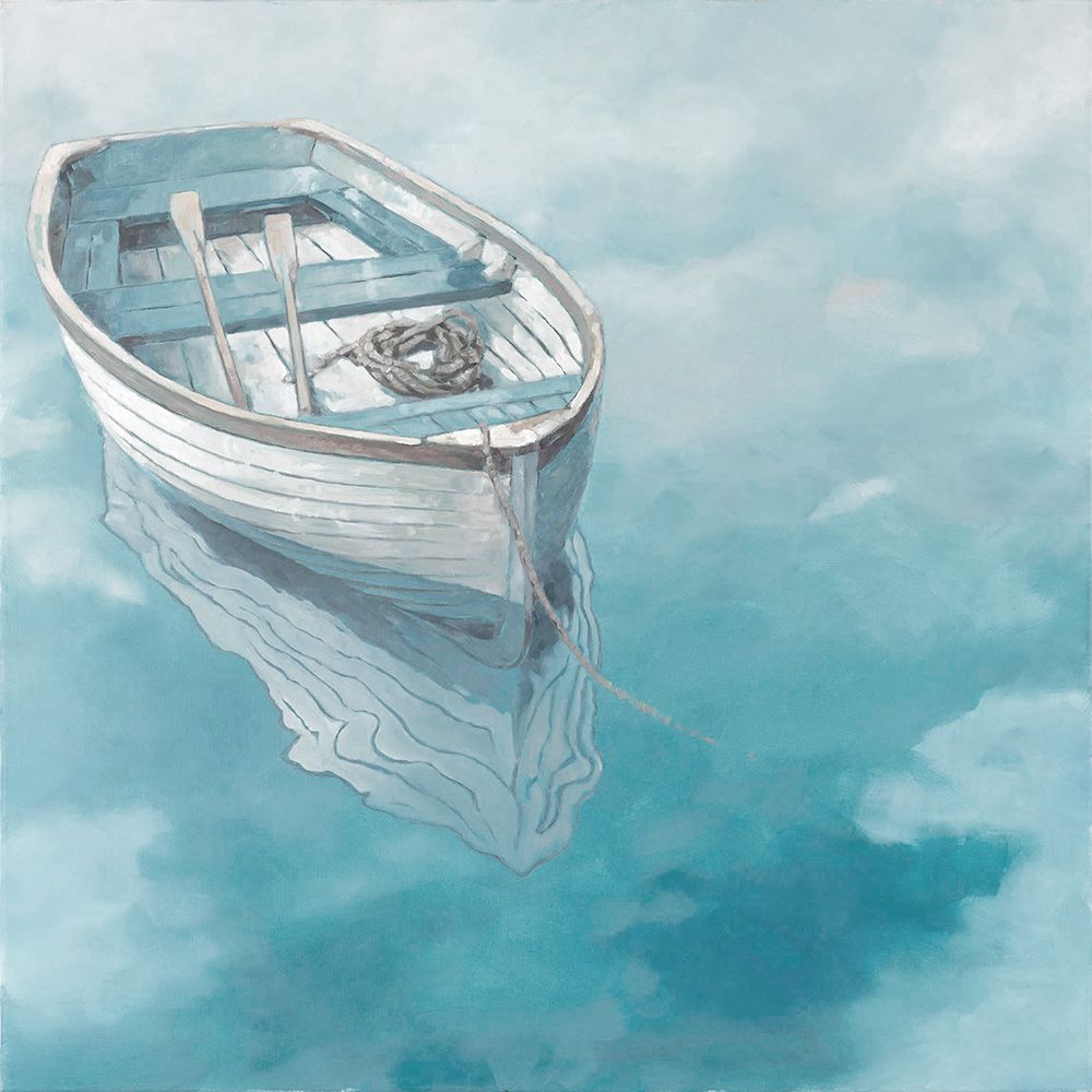 Rowing Boat Blues I art print by Graham Reynolds for $57.95 CAD
