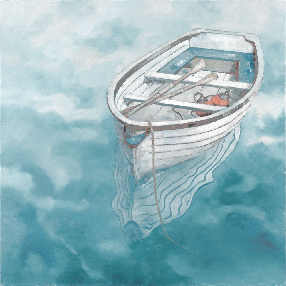 Rowing Boat Blues II art print by Graham Reynolds for $57.95 CAD