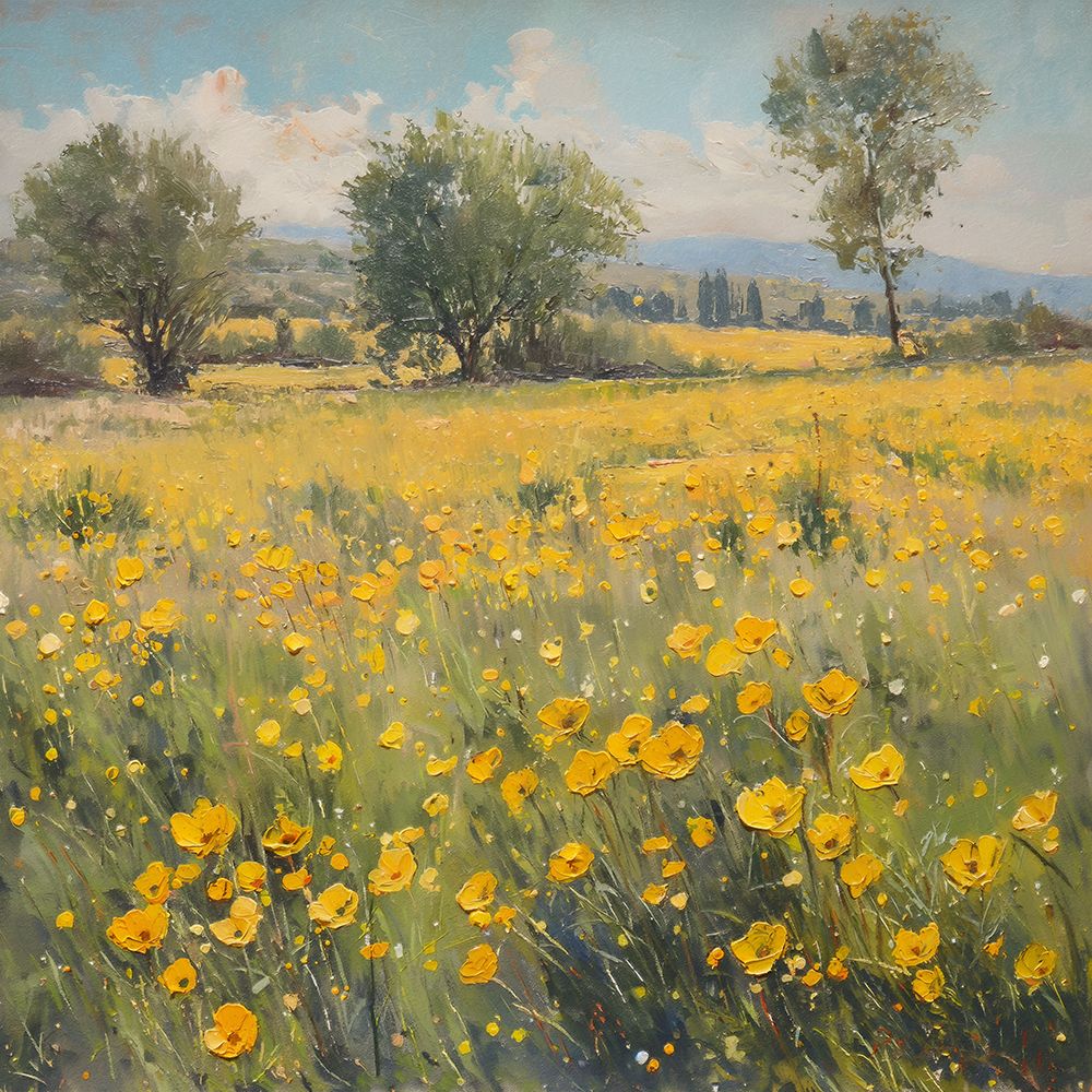 Fields of Yellow II art print by Steve Hunziker for $57.95 CAD