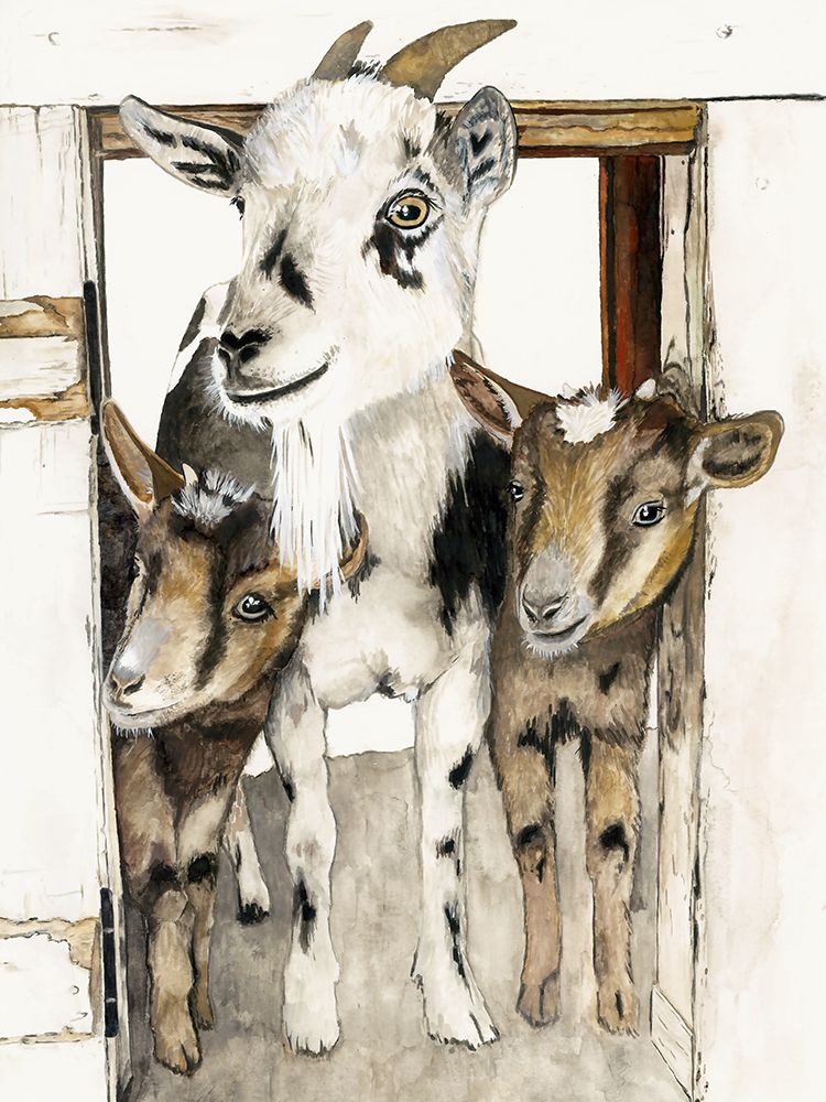 Three Amigos art print by Jodi Hatfiled for $57.95 CAD