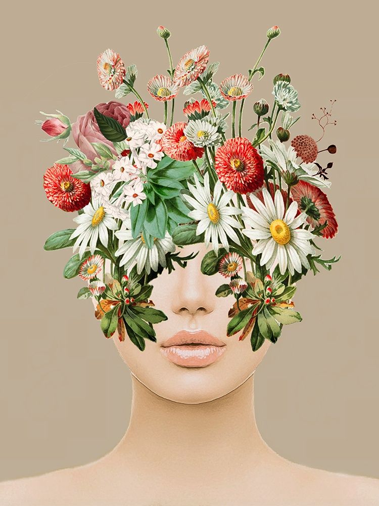 Flower Head art print by Karen Smith for $57.95 CAD