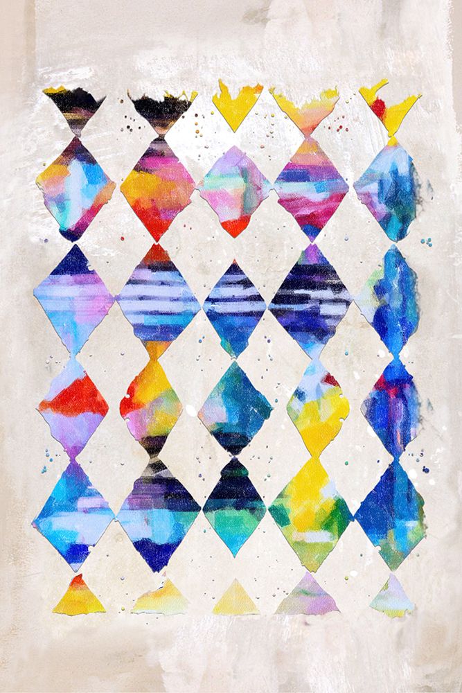 Diamond Palette I art print by Karen Smith for $57.95 CAD