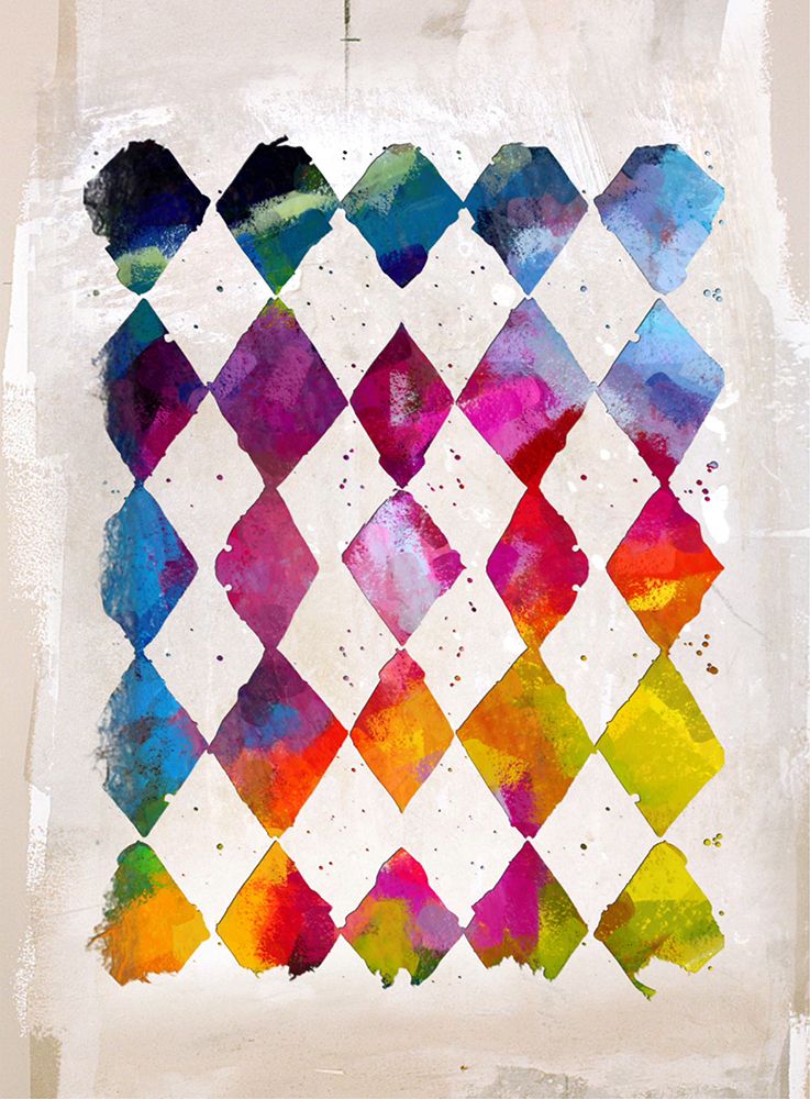 Diamond Palette II art print by Karen Smith for $57.95 CAD