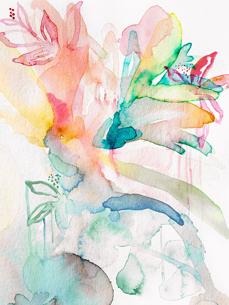 Island Florals I art print by Hope Bainbridge for $57.95 CAD