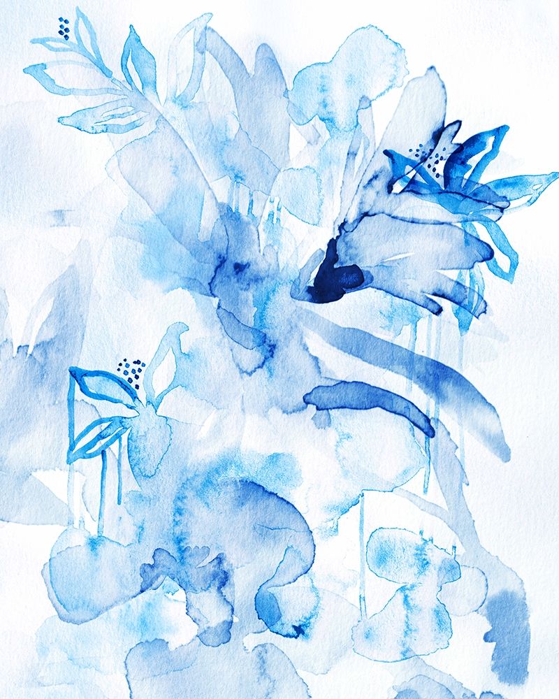 Lullaby Blue I art print by Hope Bainbridge for $57.95 CAD
