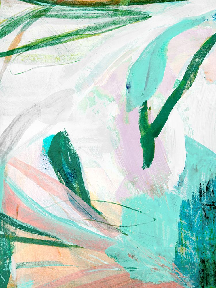 Green Graffiti II art print by Hope Bainbridge for $57.95 CAD