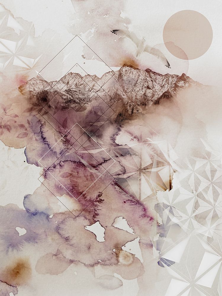 Mountain Dreams in Watercolor Mist II art print by Gemma Bardot for $57.95 CAD