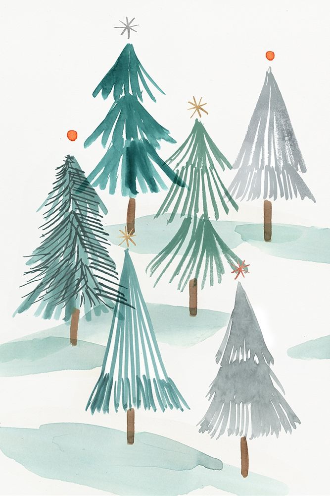 Ornament Tree II art print by PI Studio for $57.95 CAD