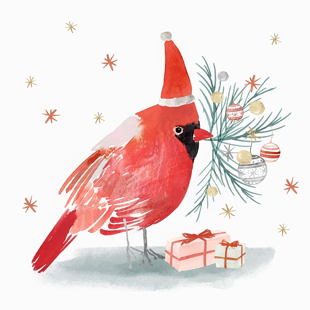 Red Cardinal I art print by PI Studio for $57.95 CAD